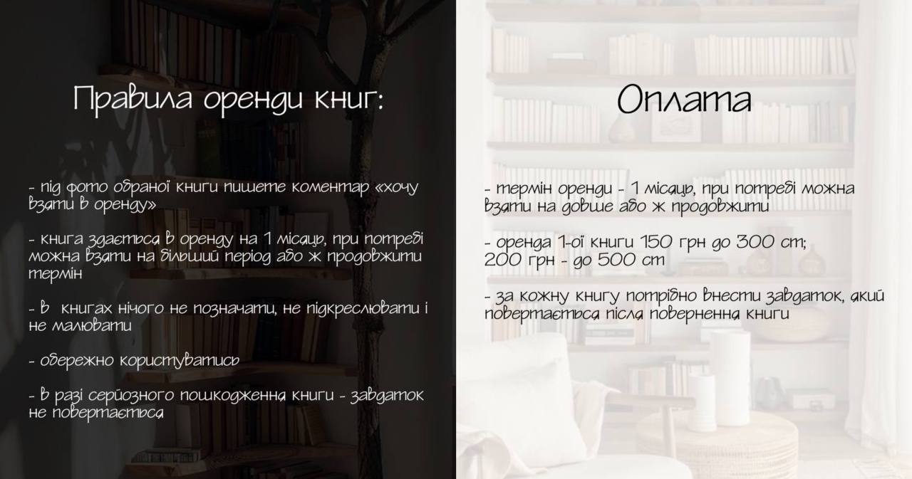 Оренда книг