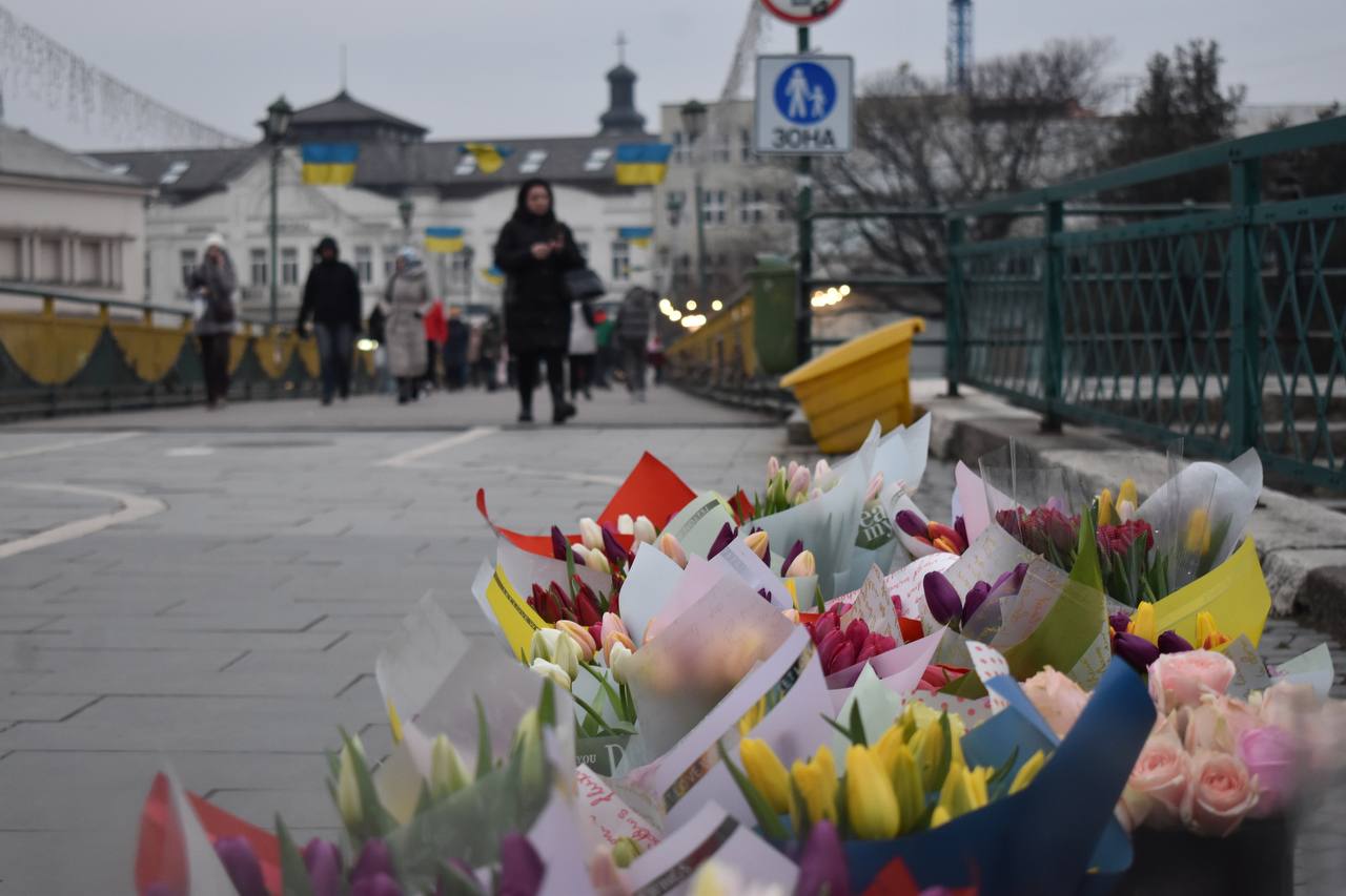 Ужгород напередодні Дня св. Валентина
