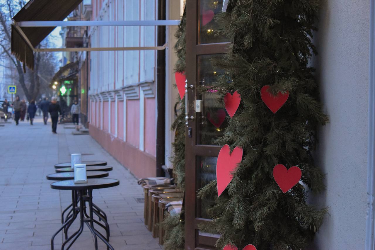 Ужгород напередодні Дня св. Валентина