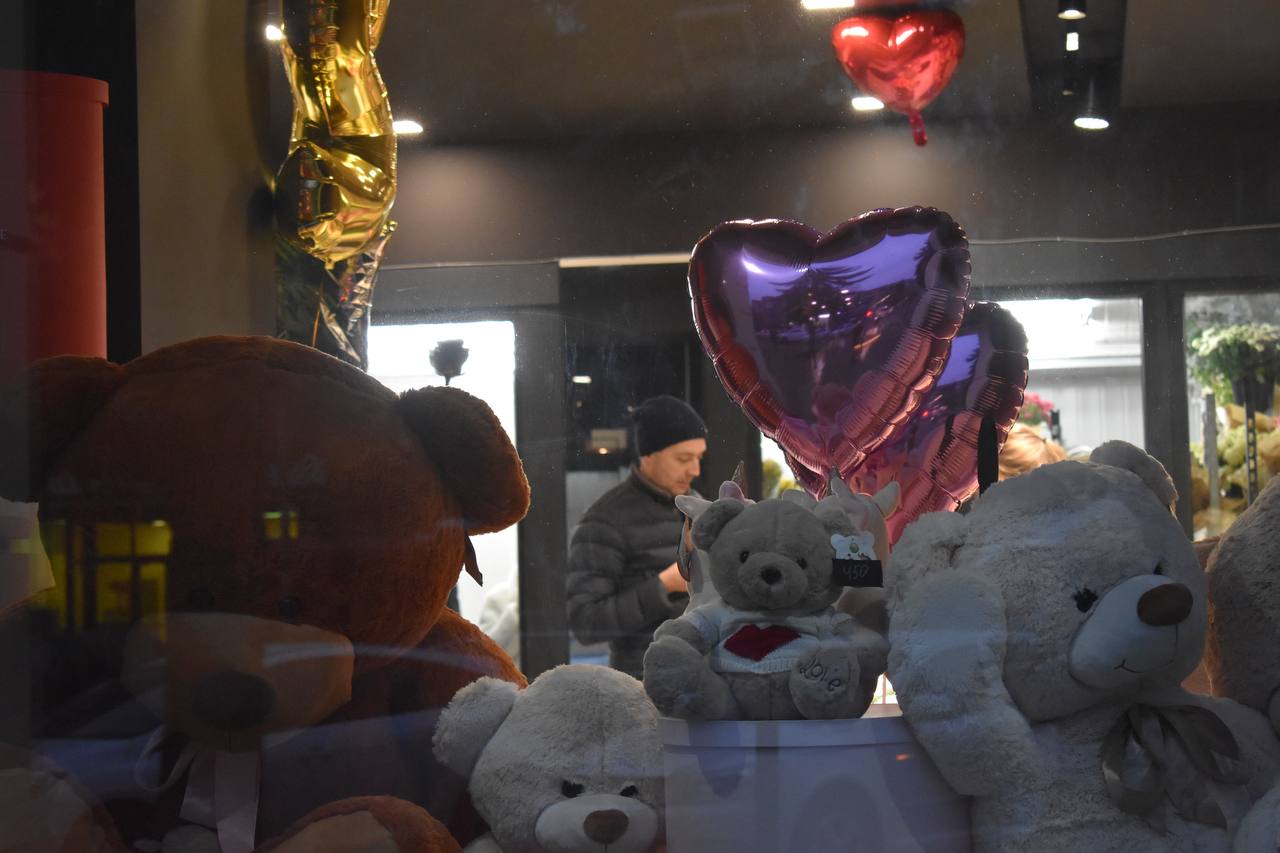 Ужгород напередодні Дня св. Валентина