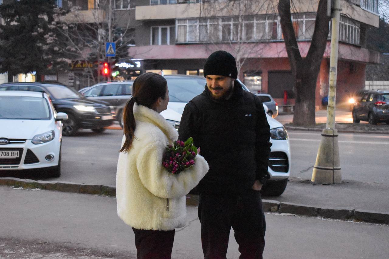 Ужгород напередодні Дня св. Валентина